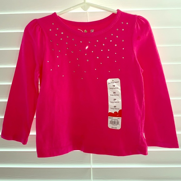 jumping beans Other - jumping beans surfer pink Bling Tee  2T